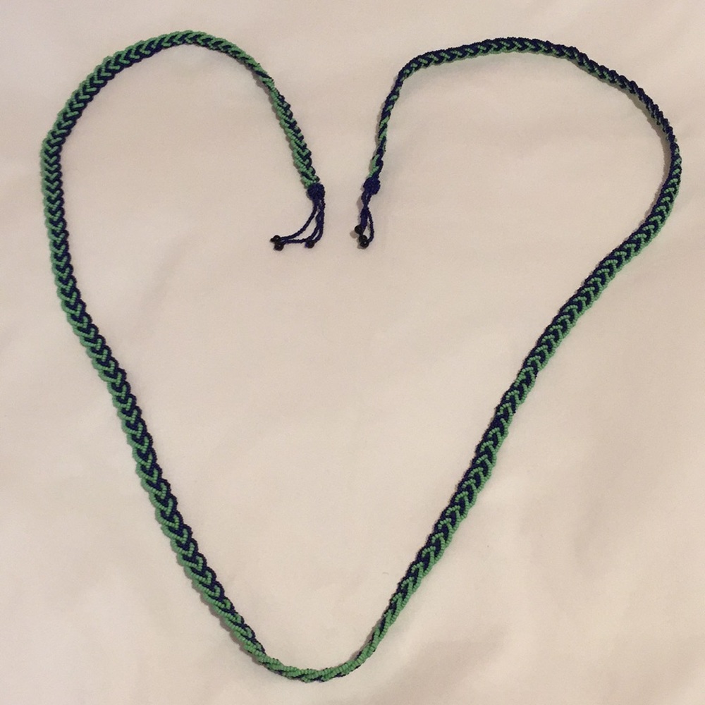 Beaded Braid Belt